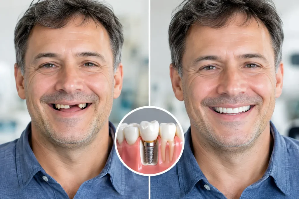 Dental Implant Before After Examples That Feel Real