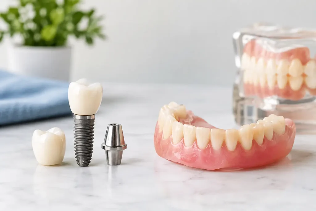 Tooth Replacement Guide for Implants and Dentures